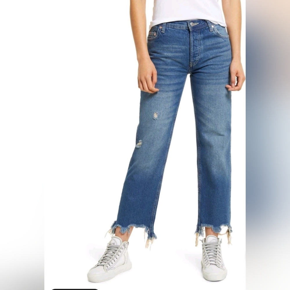 Free People We the Free Maggie Jeans. Size 25